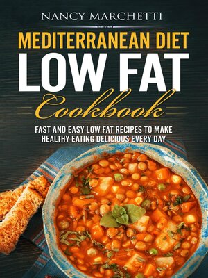 cover image of Mediterranean Diet Low Fat Cookbook